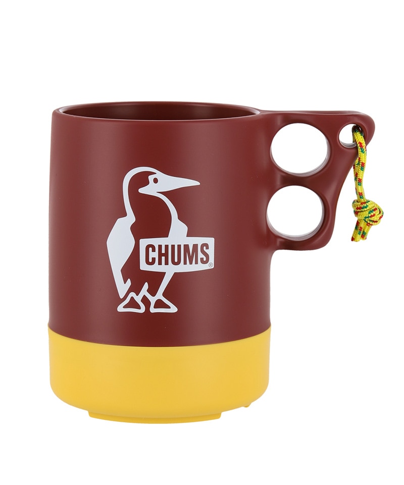 CHUMS CAMPER MUG LARGE BURGUNDY-YELLOW